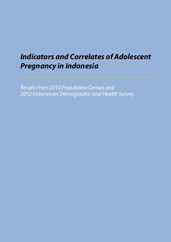 (PDF) The Use of Contraception and Adolescent Fertility in Indonesia ...