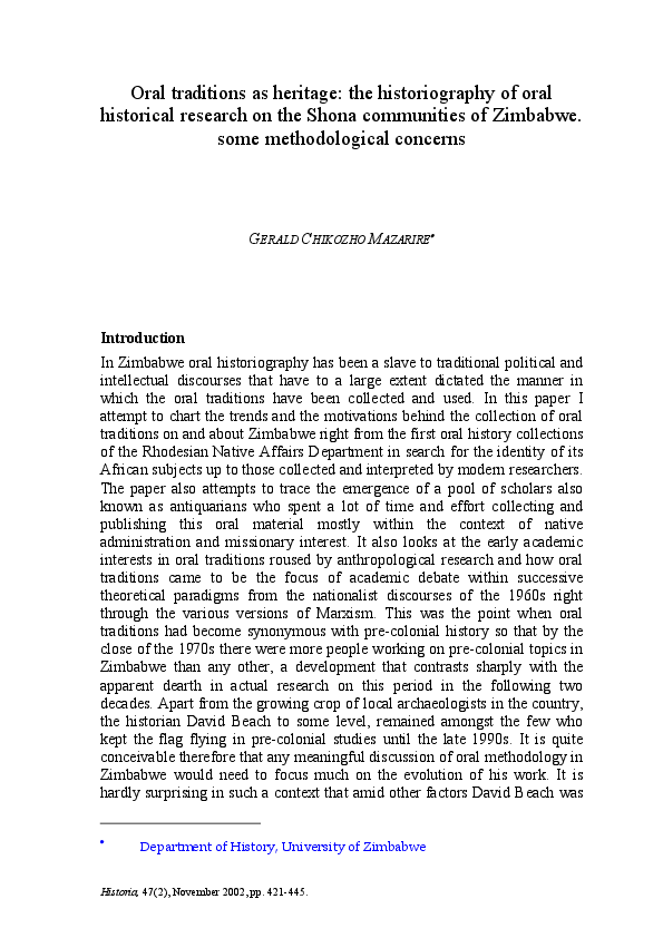 Why is oral tradition important image