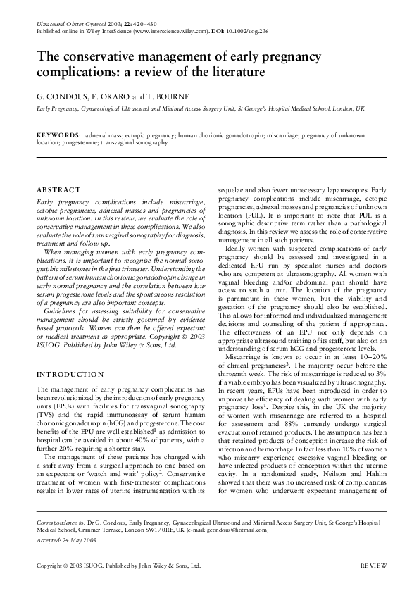 Conservative literature review image