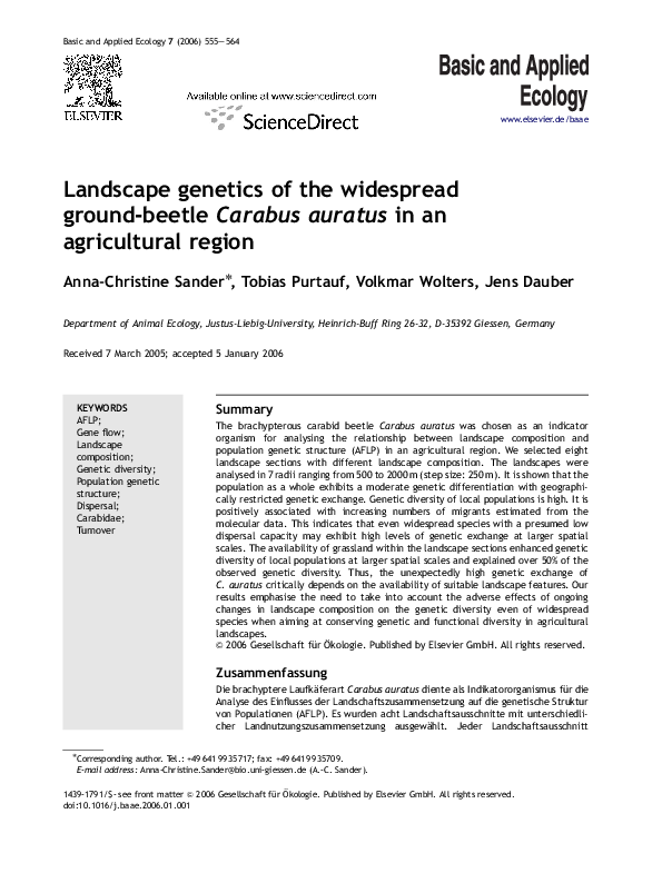 Landscape genetics thesis 06 picture