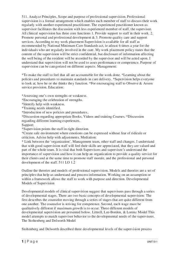 Describe how conflict can be managed within professional supervision image