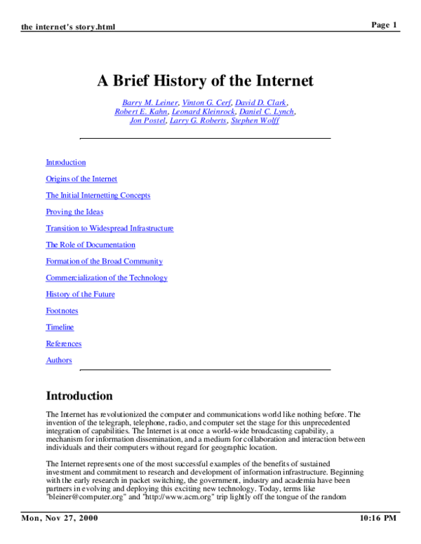 PDF history of the pdf PDF Télécharger Download