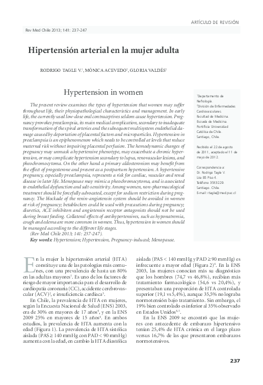 Fisiopatología de la hipertensión gestacional no proteinúrica Fisiopatología de la hipertensión gestacional no proteinúrica