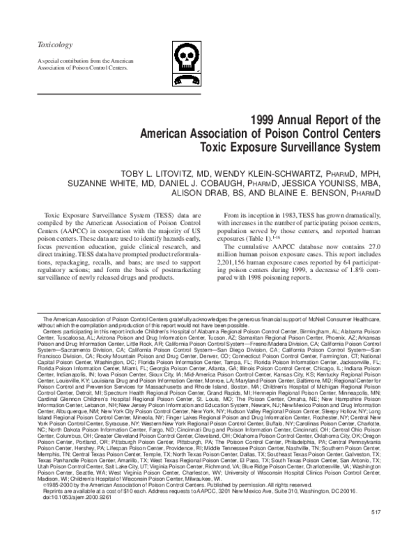 (PDF) 2002 annual report of the American association of poison control ...