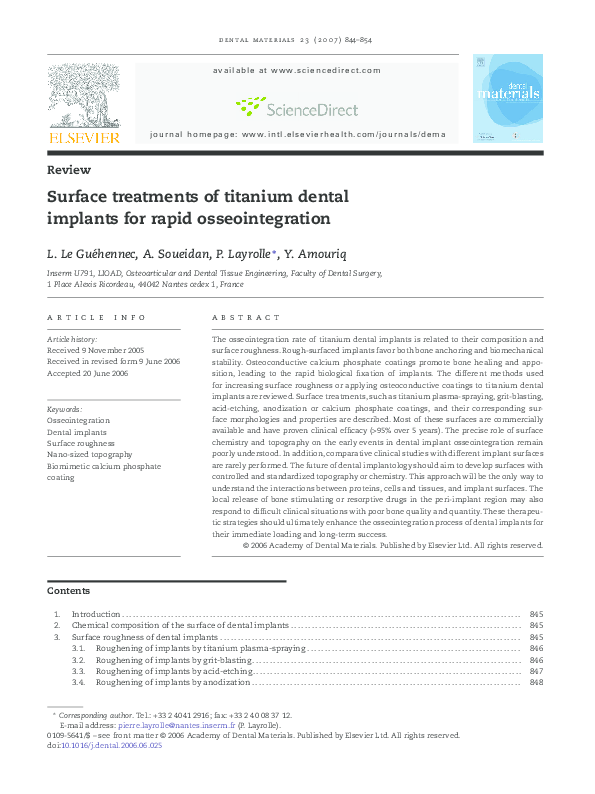 Implant related thesis picture
