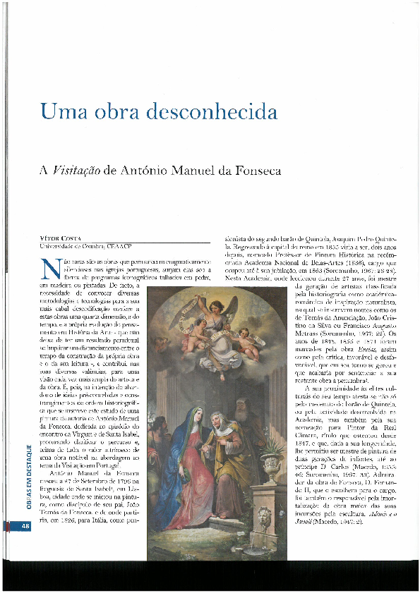 (PDF) A Visitação de Antonio Manuel da Fonseca Vitor Costa Academia.edu