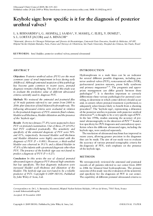 [View 41+] View Keyhole Sign Posterior Urethral Valve Ultrasound Pics jpg