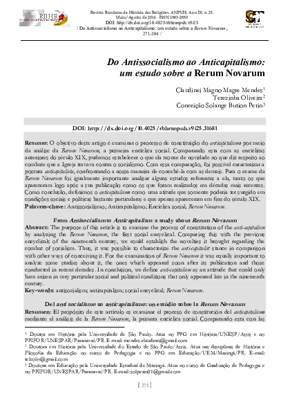 Rerum novarum essay picture