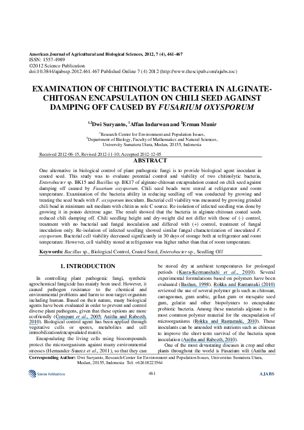 Thesis on chitinolytic image