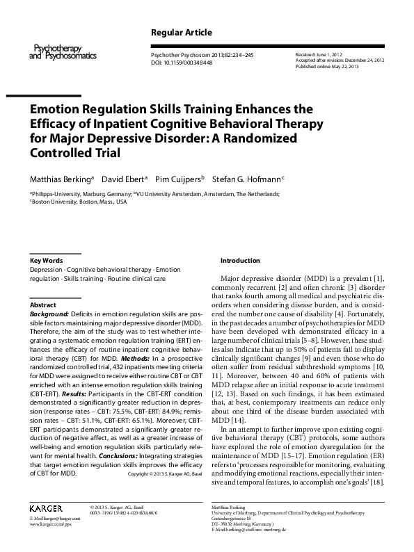 Emotional regulation picture