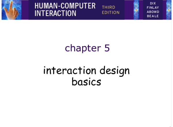 (PDF) interaction design basics
