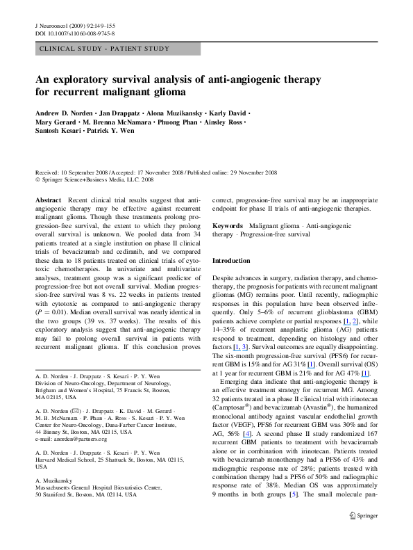 Angiogenic therapy essay image