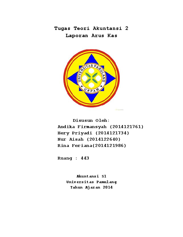 Doc Tugas Teori Akuntansi 2 Laporan Arus Kas Rindy Wulandari Academia Edu