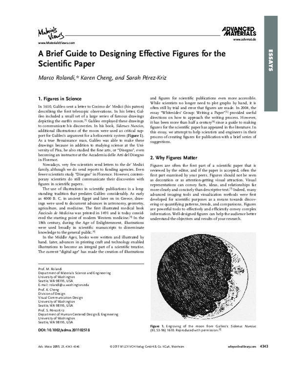 (PDF) A Brief Guide to Designing Effective Figures for the Scientific Paper