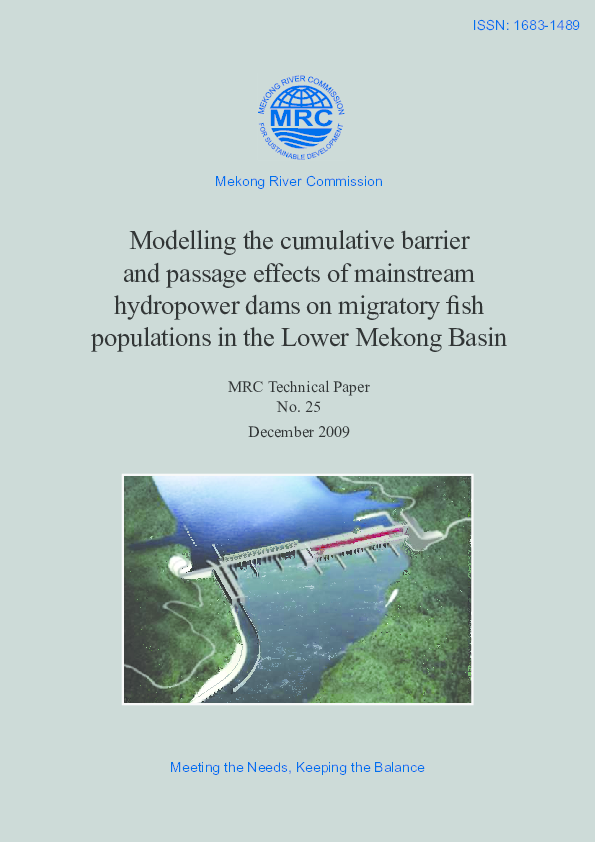 (PDF) Modelling the cumalative barrier and passage effects of ...