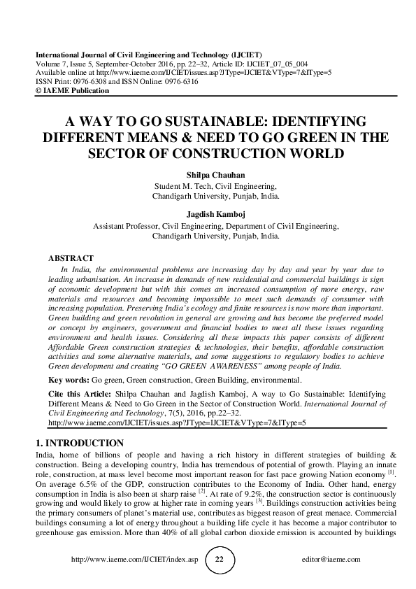 What does it mean to be green image