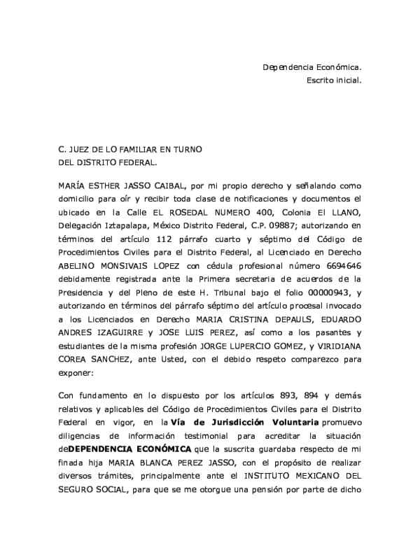  DOC DEPENDENCIA ECONOMICA Sergio Salvador Academia edu