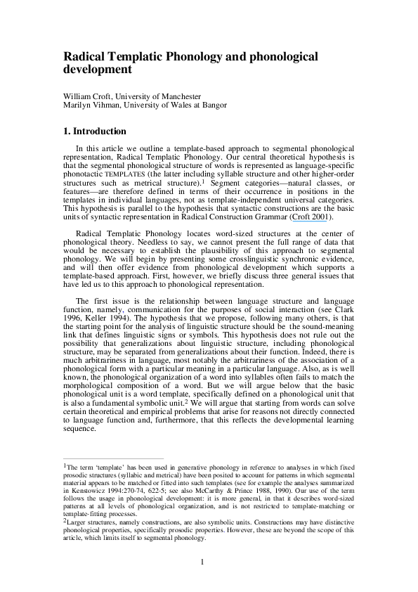 Development of vowel sounds picture