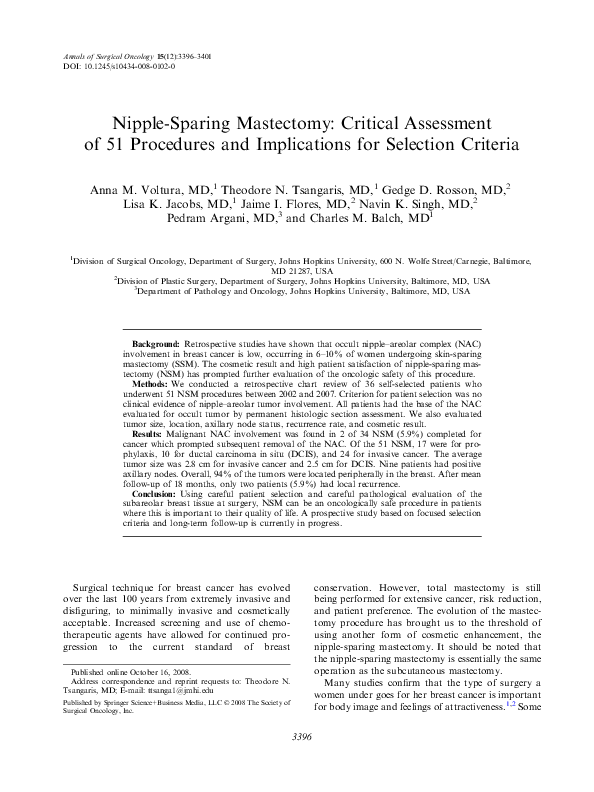 Mastectomy critical essays picture