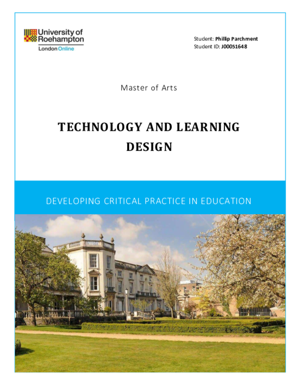 Pdf Developing Critical Practice In Education