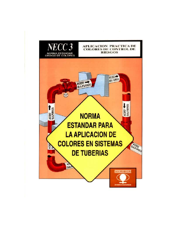 (PDF) Norma colores tuberías COLORES SEGUN ANSI ASME A13. Andres