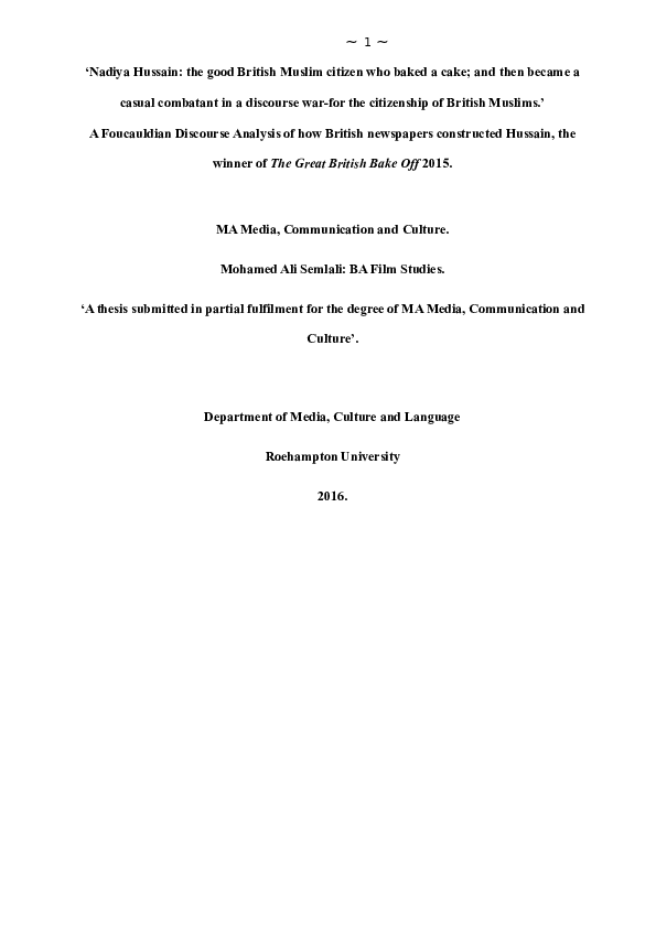 Discourse And Power Research Papers Academia Edu