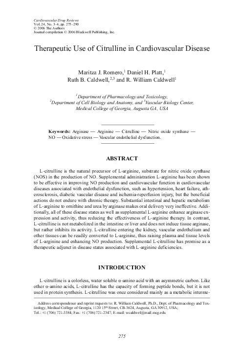 Arginine citrulline side effects picture