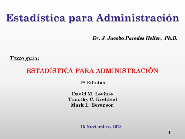 (PDF) Estadística para Administración ESTADÍSTICA PARA ADMINISTRACIÓN 4