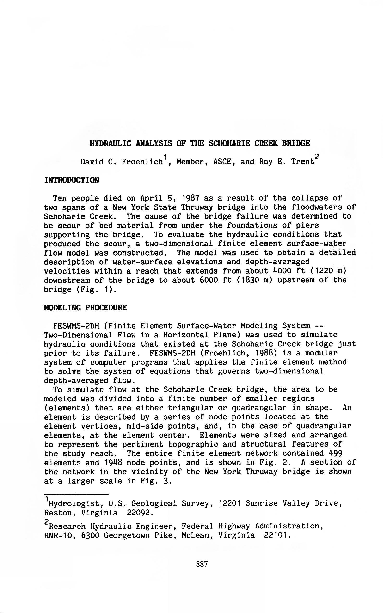 Hydraulic bridge model image