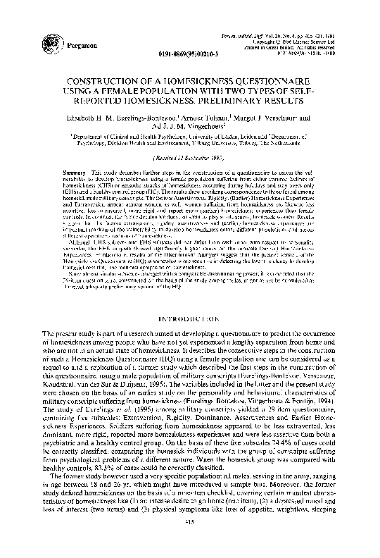 Homesickness story picture