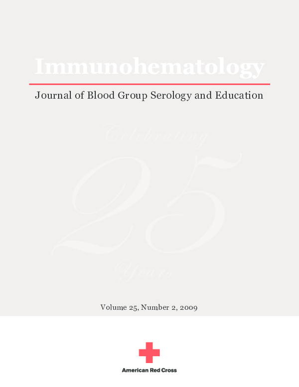 (PDF) Consortium for Blood Group Genes (CBGG): 2008 report