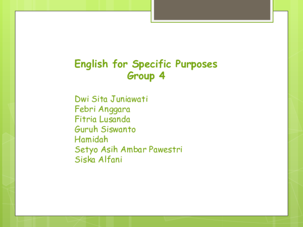 (PPT) ESP Presentation group 4