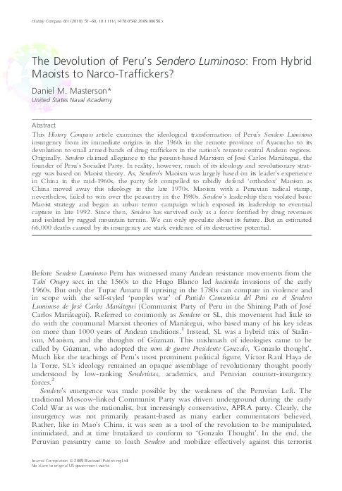 Sendero luminoso 2021 picture