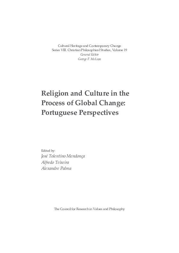 (PDF) Reconfigurations of Portuguese Catholicism: Detraditionalization ...