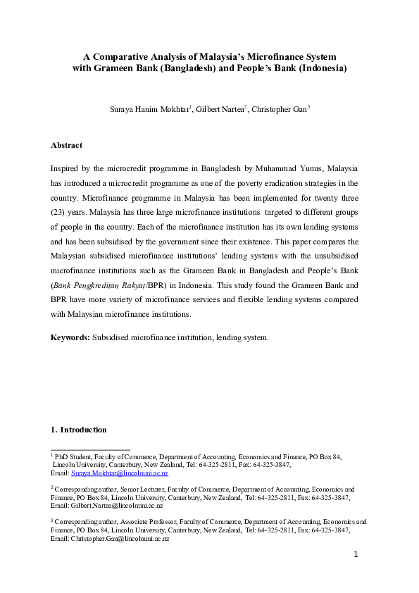 Grameen bank microfinance image