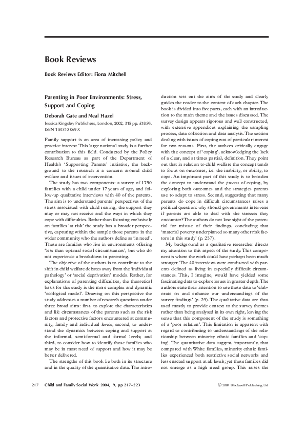 (PDF) The Role of Concurrent Planning: Making Permanent Placements for ...