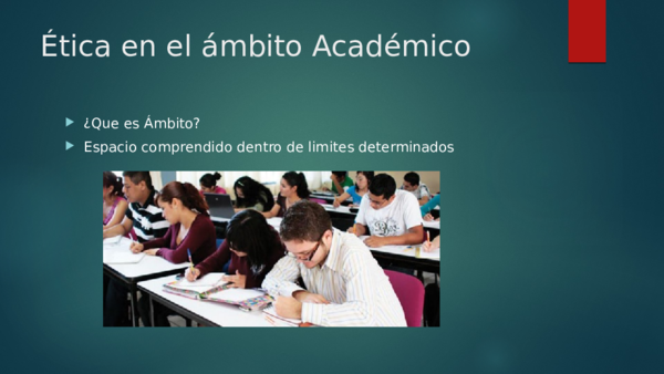 (PPT) Ética en el ámbito Académico