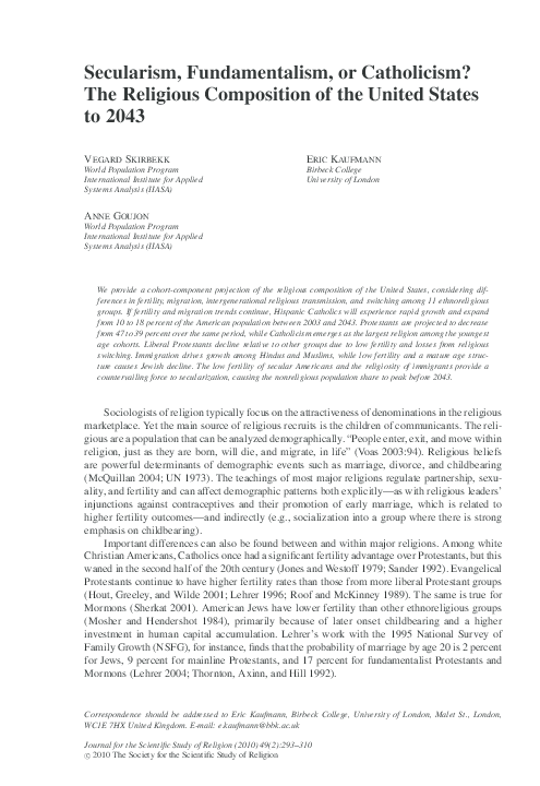 Causes of religious fundamentalism pdf image