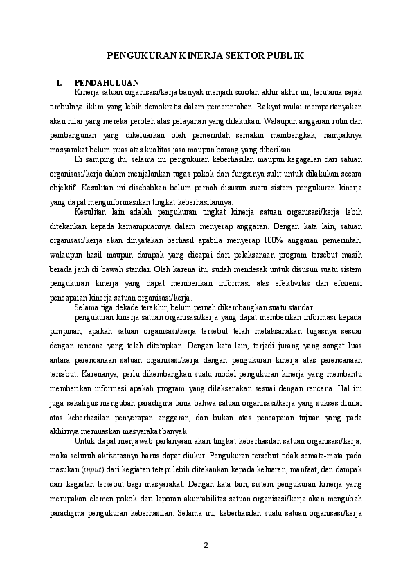 Pengukuran kinerja essay 08 image