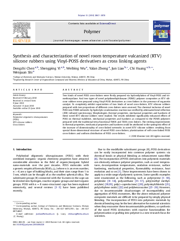 (PDF) Synthesis and characterization of novel room temperature single ...