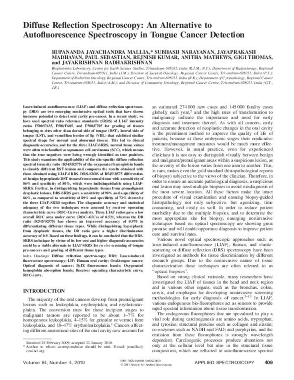  pdf diffuse reflection spectroscopy an alternative to