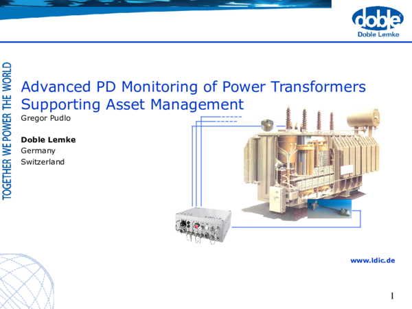 ppt-doble-lemke-power-transformer-advanced-pd-monitoring-uhf