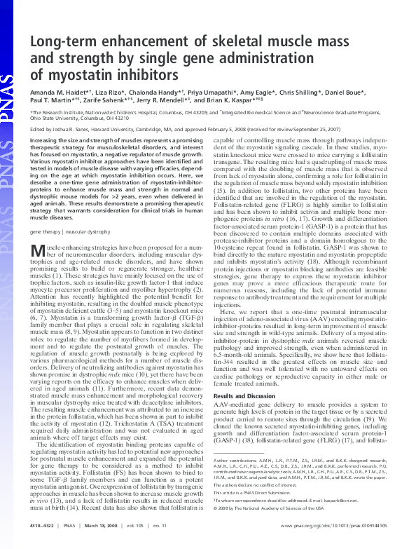(PDF) Long-term enhancement of skeletal muscle mass and strength by ...