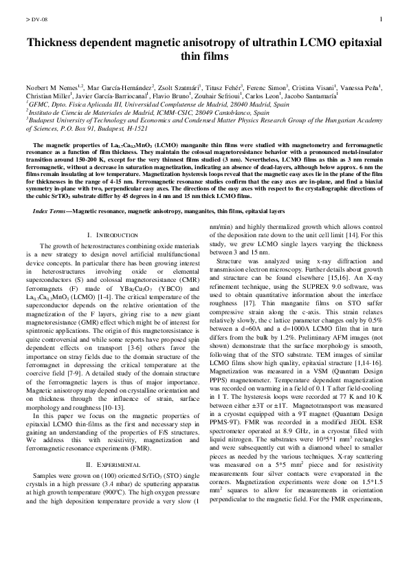 Shape anisotropy picture