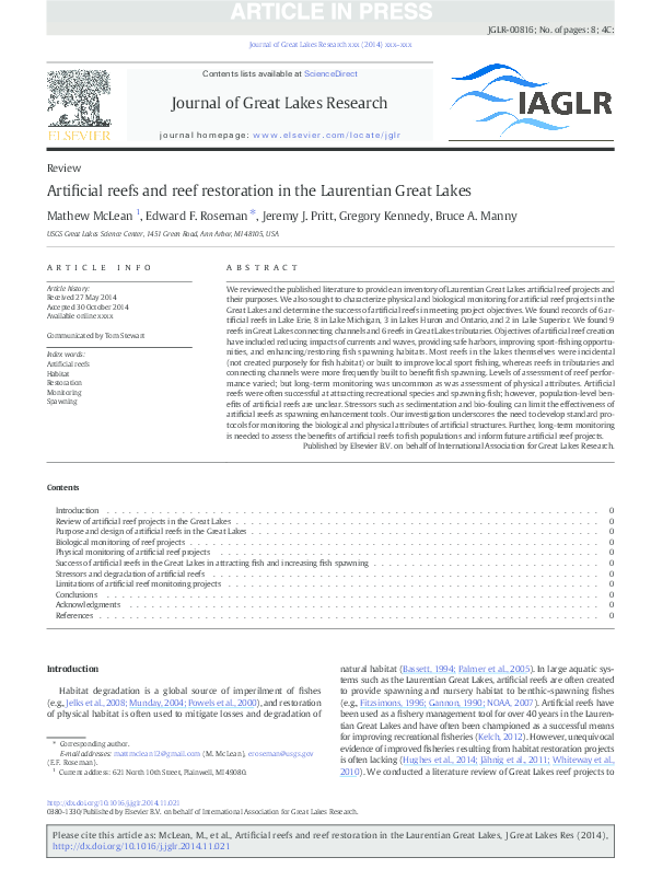 Alabama artificial reefs image