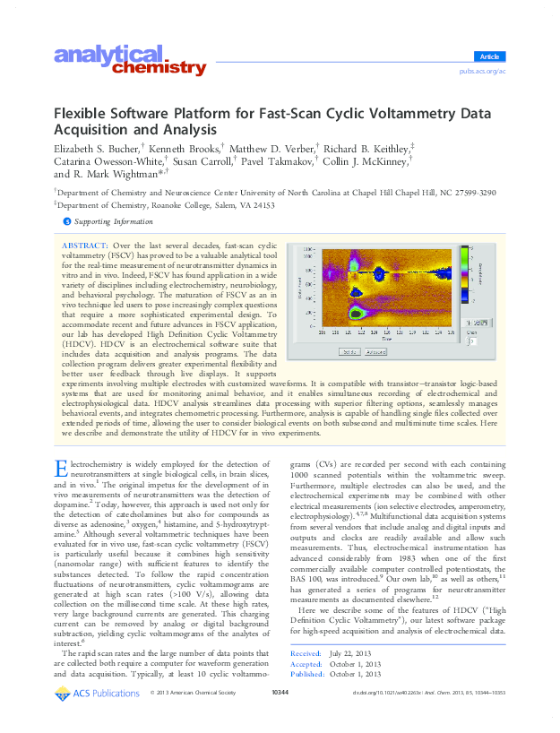 (PDF) HDCV: An Open Source Software Suite for Fast-Scan Cyclic ...