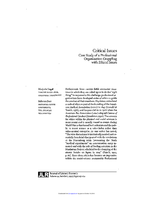 Helping marjorie case study picture