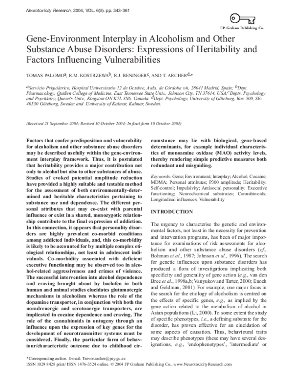 Alcoholism essay genetics 06 picture