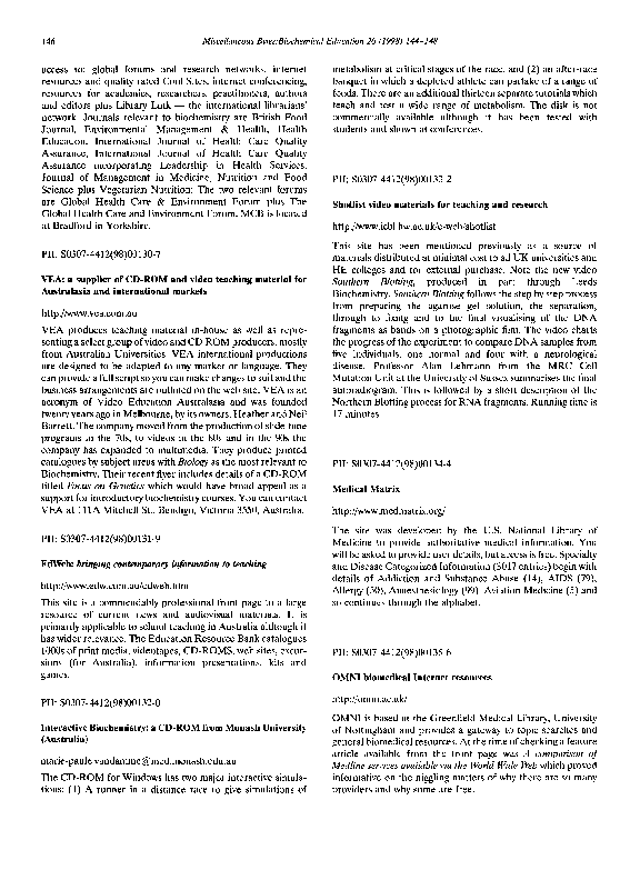 (PDF) Medical matrix Graham Parslow Academia.edu