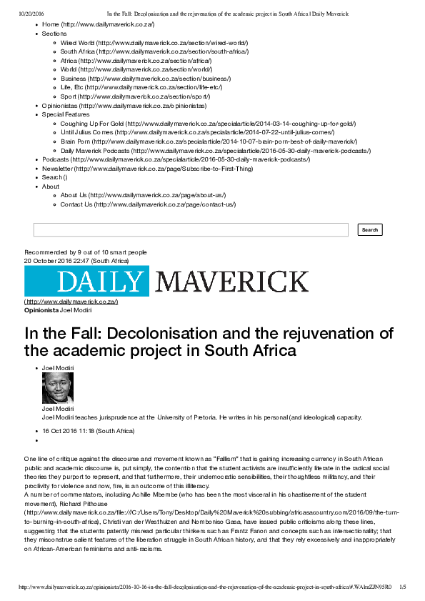 Pdf In The Fall Decolonisation And The Rejuvenation Of The - 